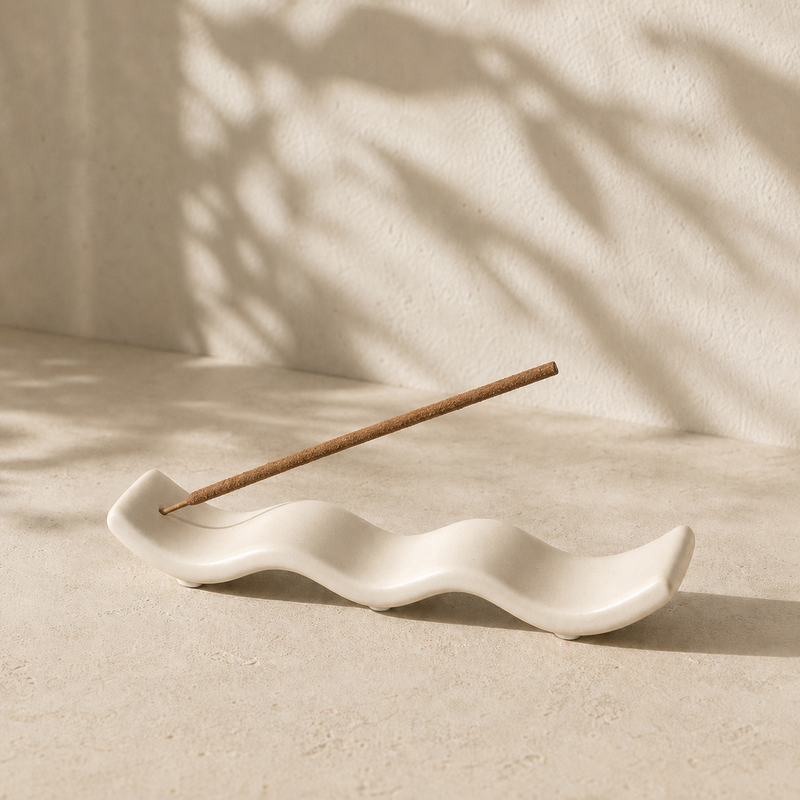 Wave Incense Holder